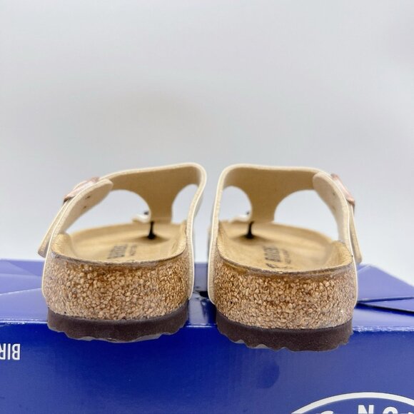 Birkenstock Gizeh Birko-Flor Thong Sandal Graceful Pearl White EU 36 US 5- 5.5 R - Picture 8 of 14